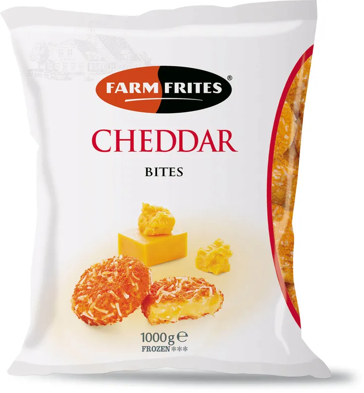 Frozen Cheese Farm Frites Cheddar Bites (6Kg)